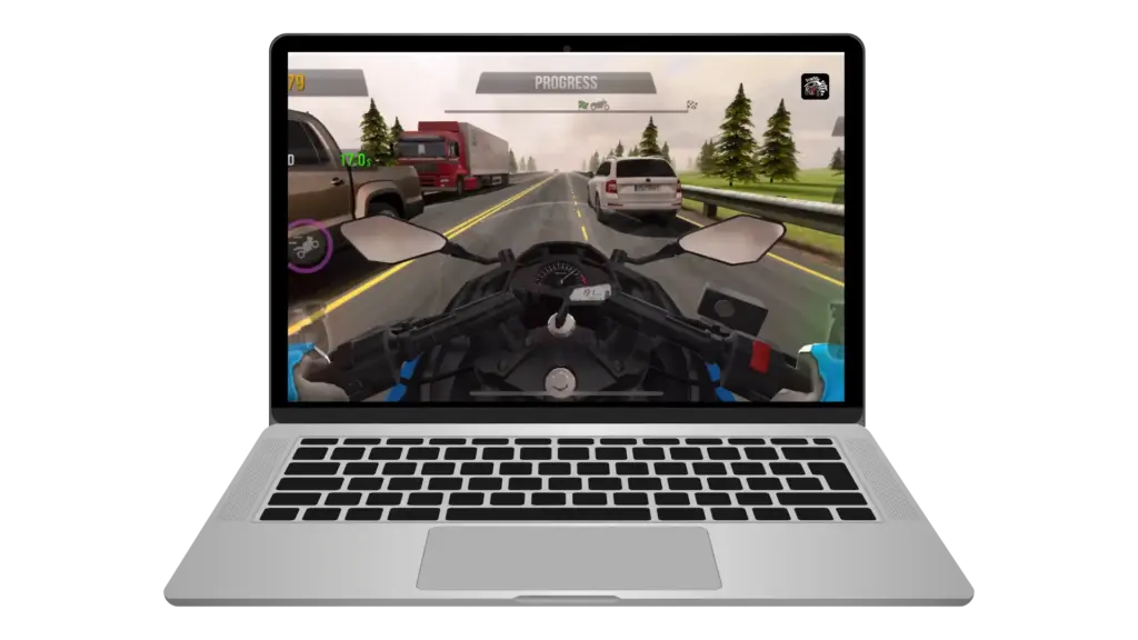 download traffic rider mod apk for pc with emulator