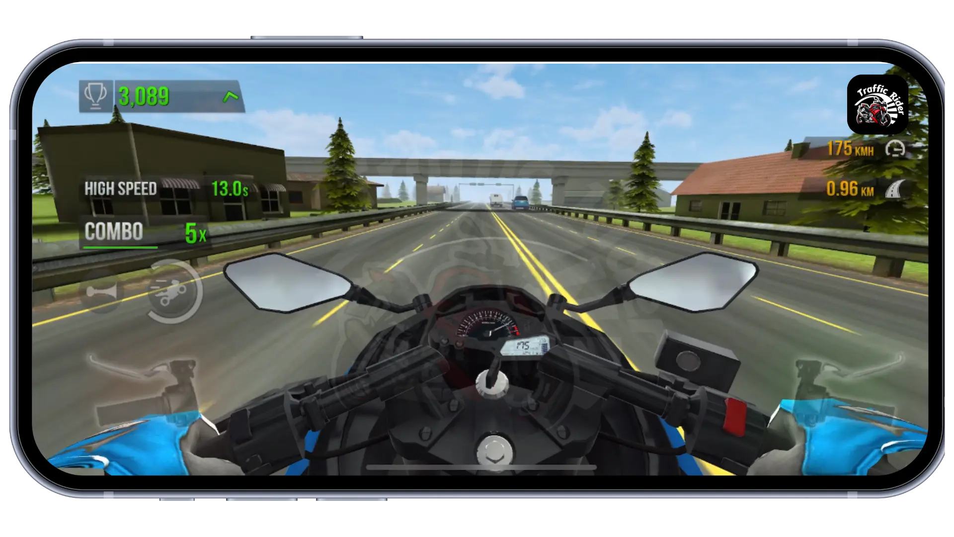 play offline traffic rider mod apk game