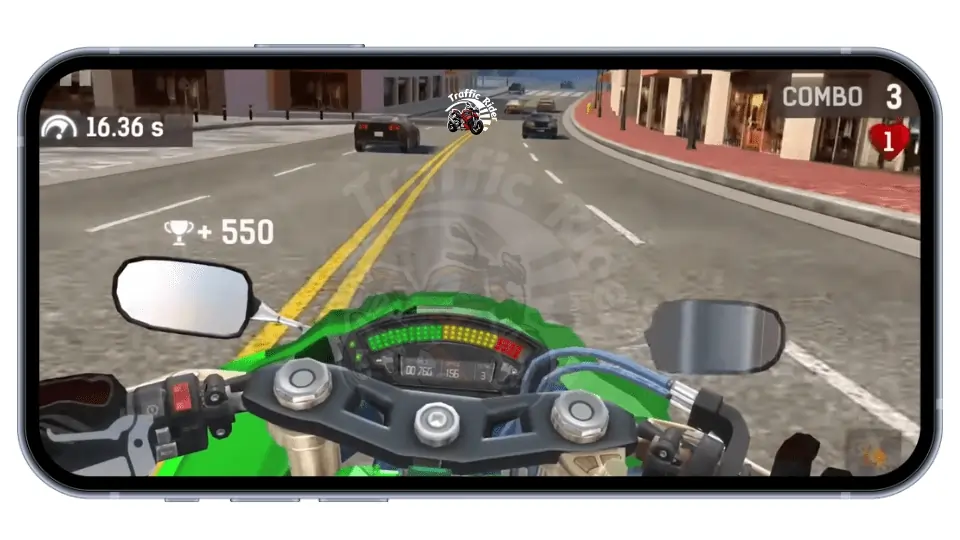 moto rider go highway traffic screenshot 2