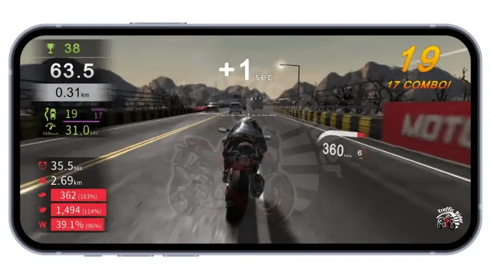 real moto traffic best bike game alternative of traffic rider mod apk screenshot 4