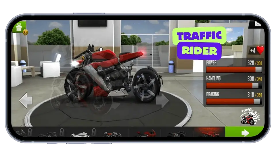 traffic rider bike options