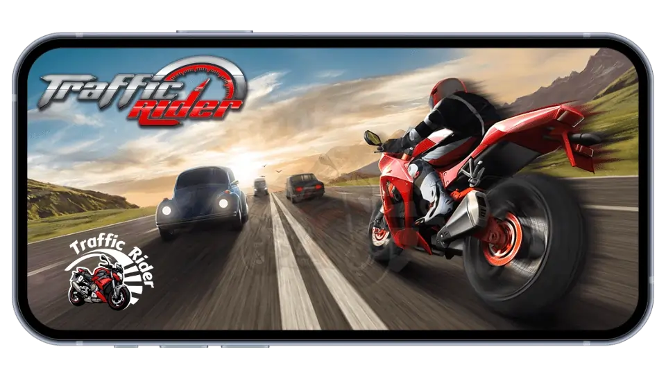 traffic rider image in xtreme motorbikes vs traffic rider